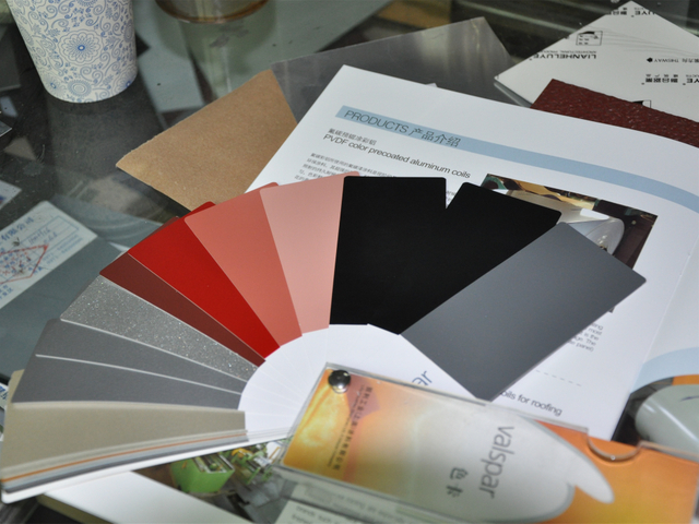 Мягкий цветной алюминиевый лист