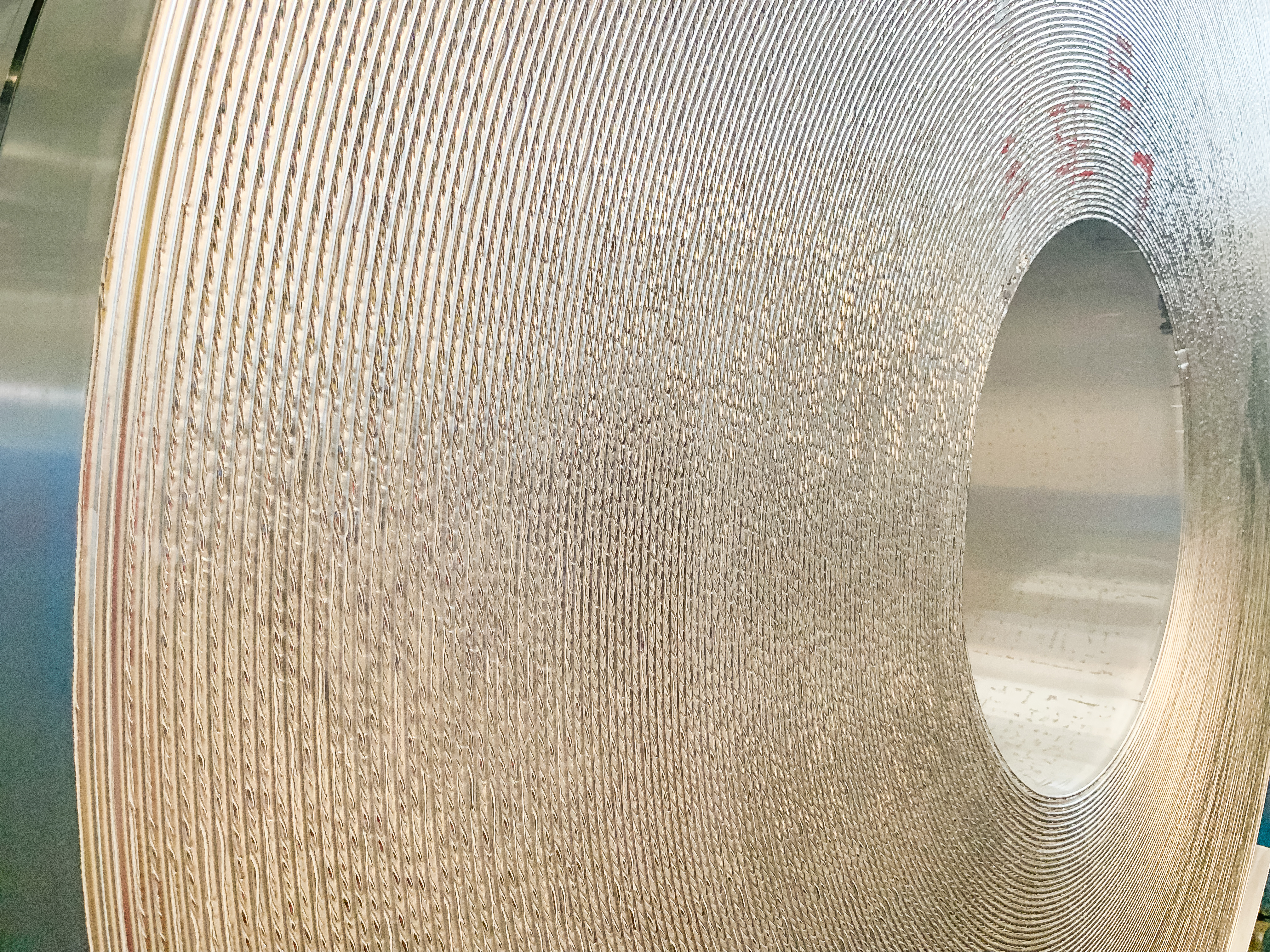 Feuille d'aluminium industrielle color&eacute;e